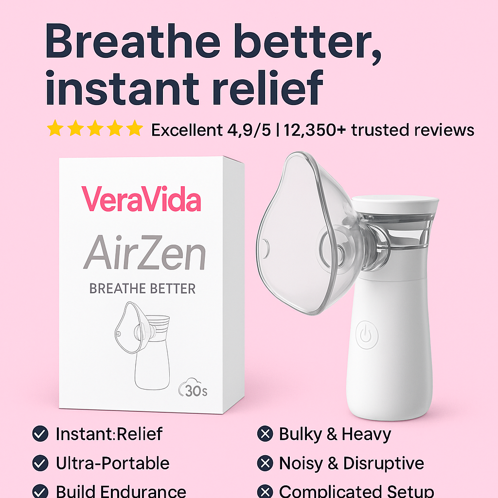 VeraVida™ Travel Nebulizer Kit | Breathe On The Go